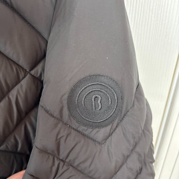 Bernardo Hooded Quilted Puffer Jacket in Black Women's Size XL - Picture 3 of 10